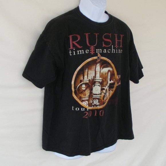 RUSH TIME MACHINE Tshirt, Concert, XL, Black SS - Picture 3 of 9